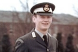 David Wood in the RAF Regiment.
